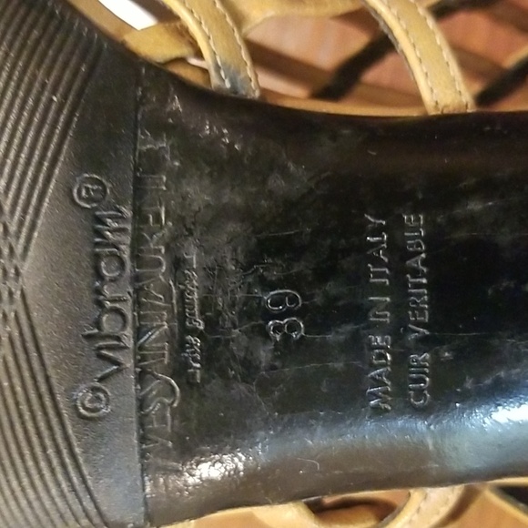 Stunning Yves Saint Laurent Cage Heels Sandals 39 - Picture 13 of 15